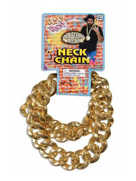 Adult Gold Large Link Chain Necklace
