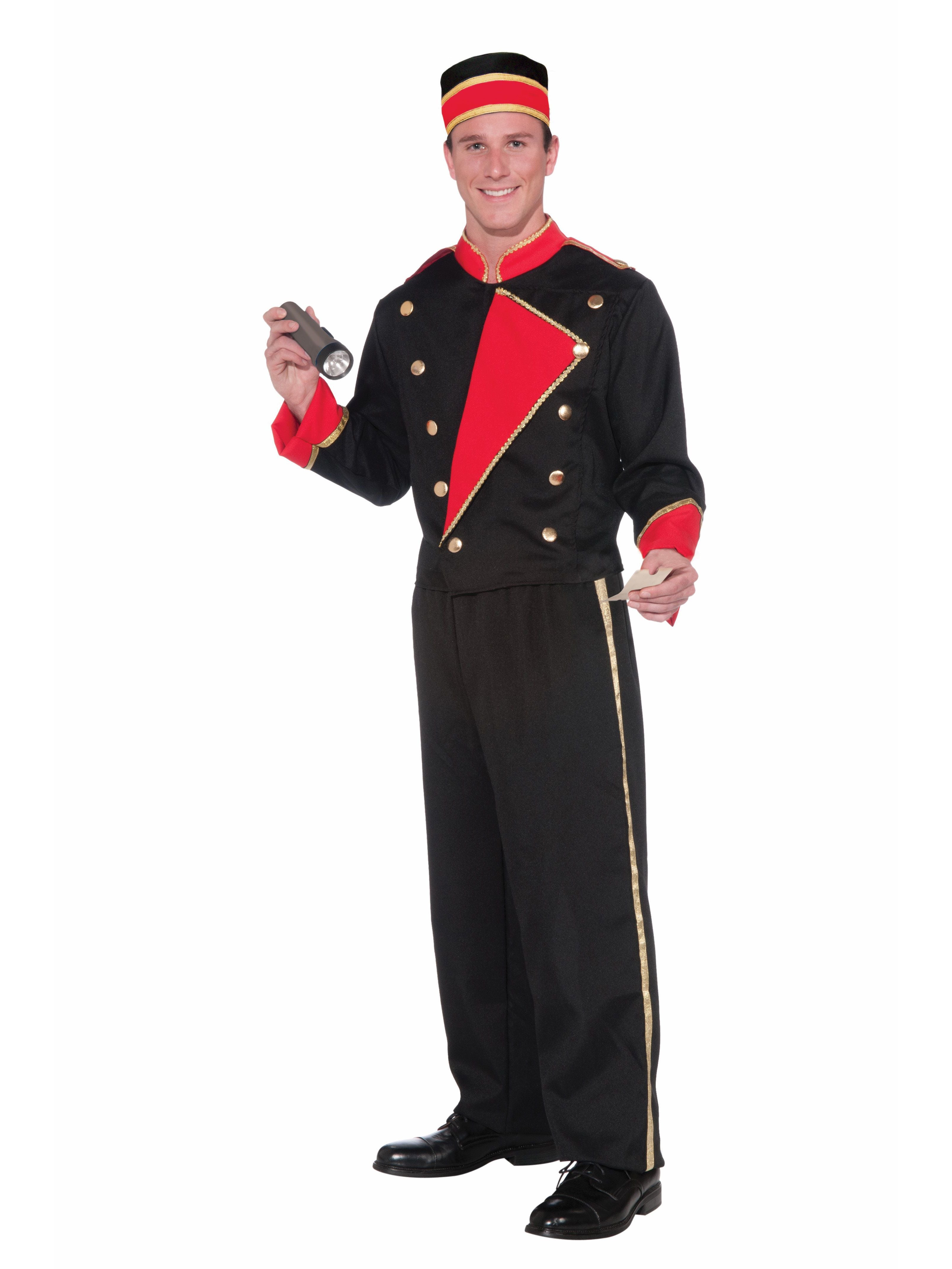 Men's Vintage Old Hollywood Movie Usher Costume - costumes.com