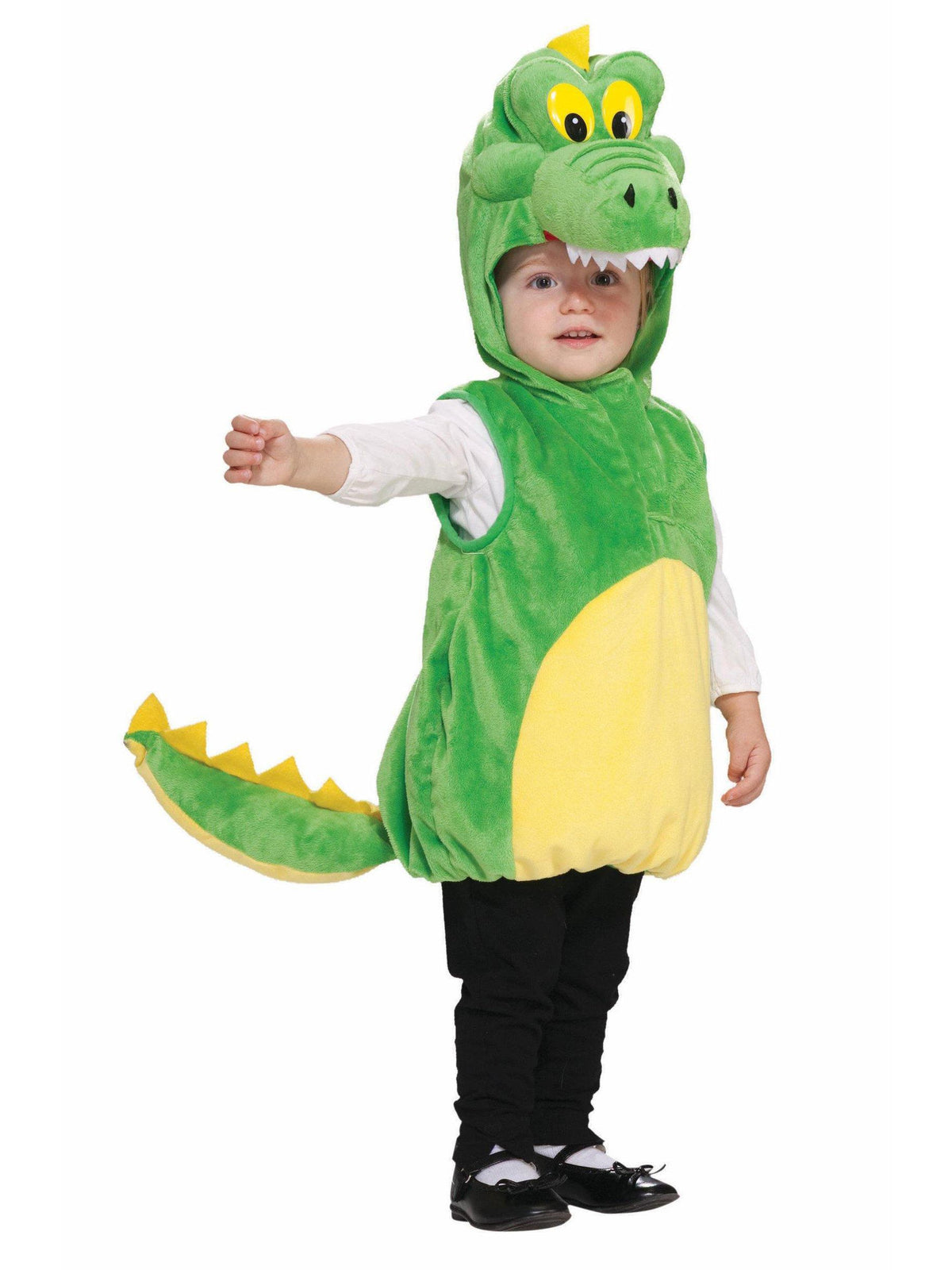 Green and Yellow Crocodile Costume for Toddlers - costumes.com