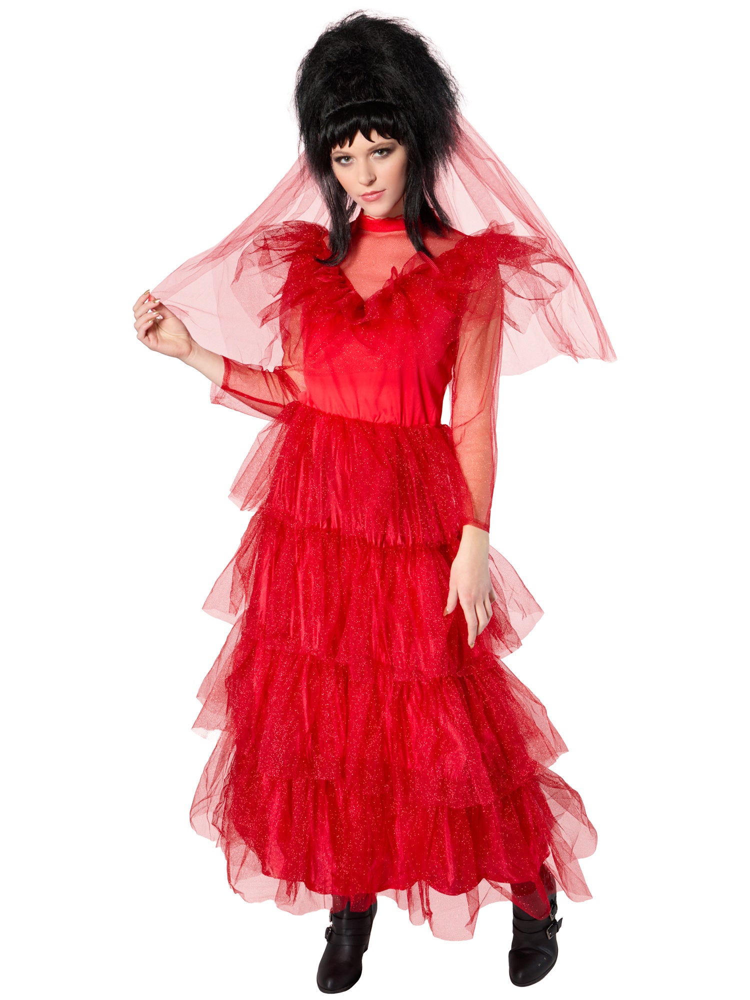 Women's Beetlejuice Lydia Deets Wedding Dress Costume - costumes.com