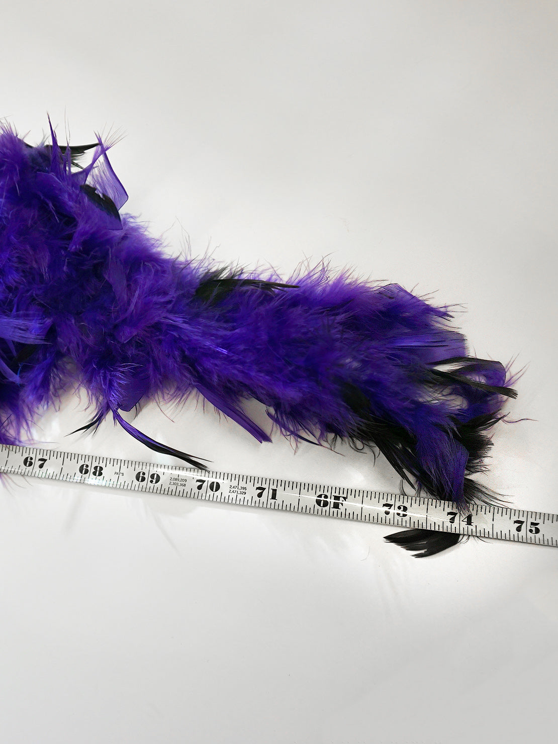 Women's Purple and Black Feather Boa - costumes.com