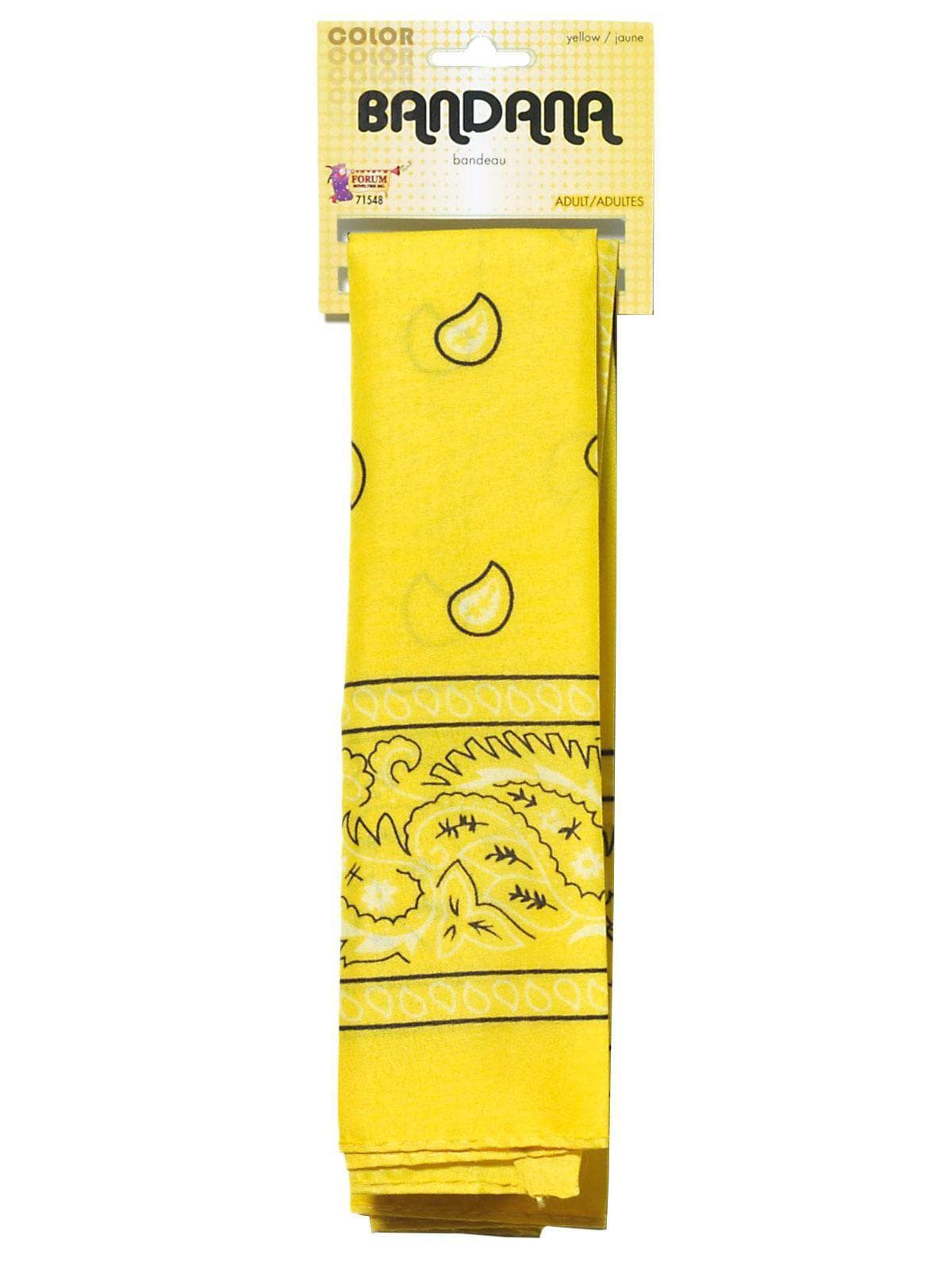 Adult Yellow Bandana - costumes.com
