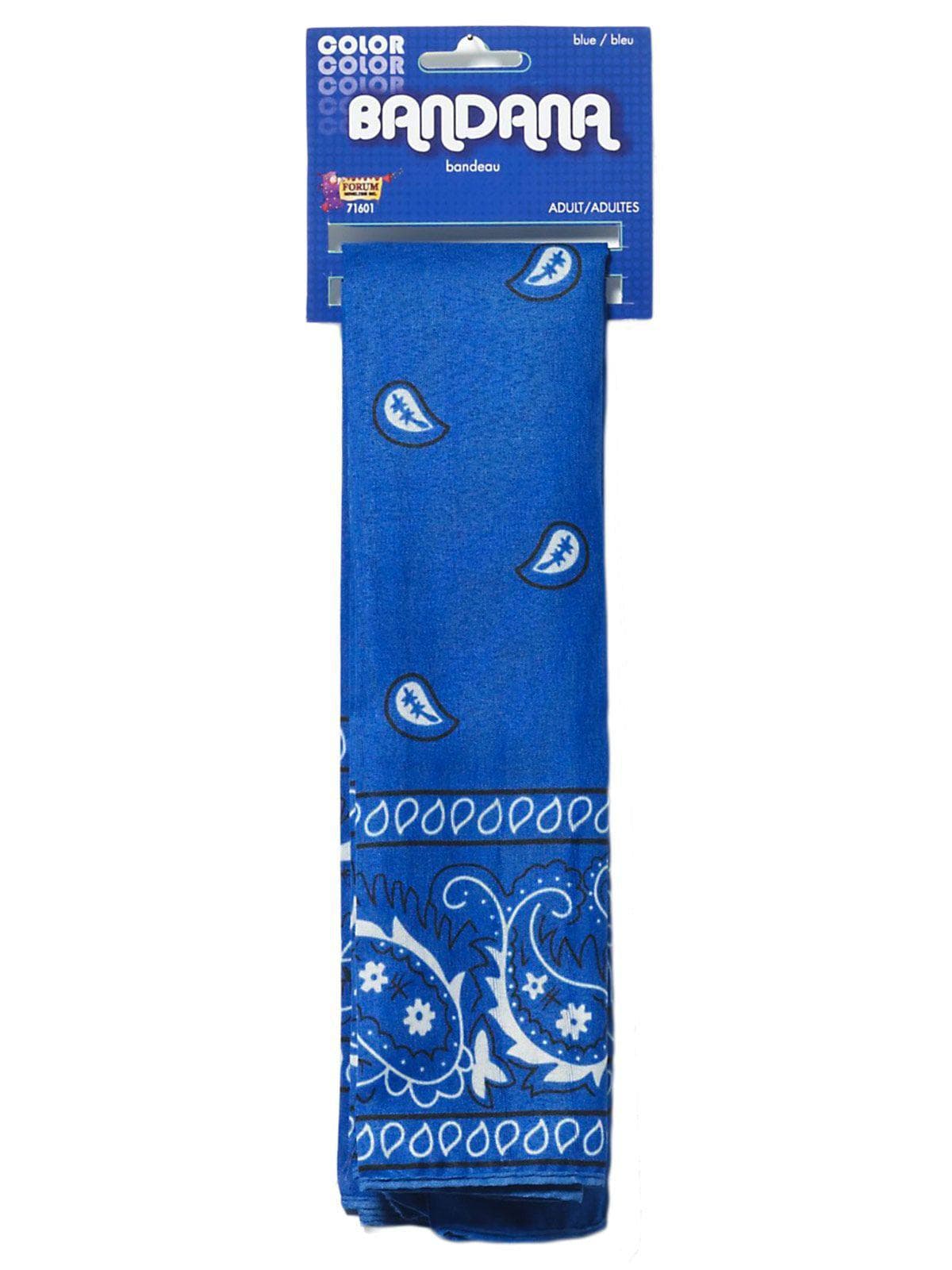 Adult Blue Bandana - costumes.com