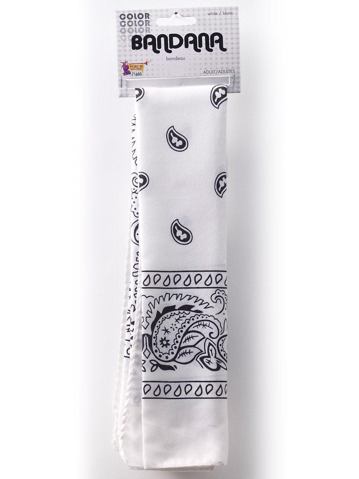 Adult White Bandana - costumes.com