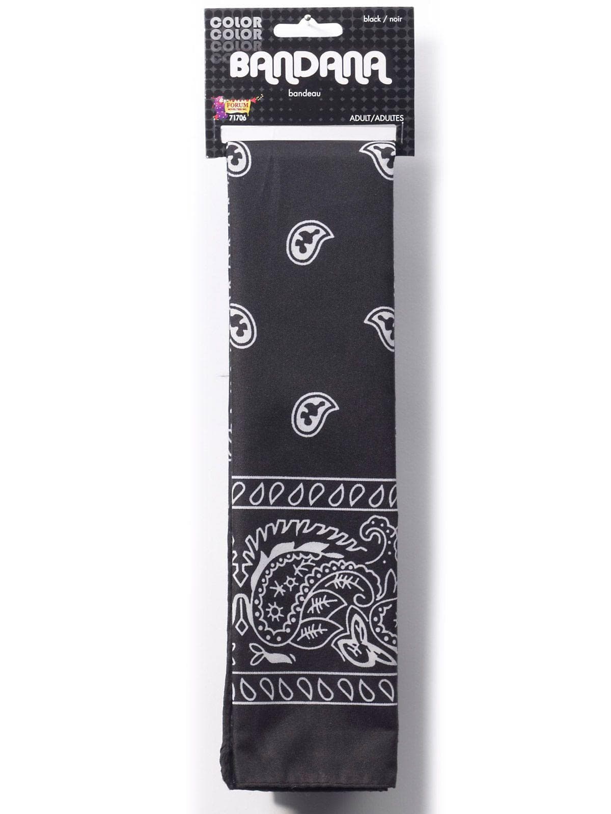 Adult Black Bandana - costumes.com