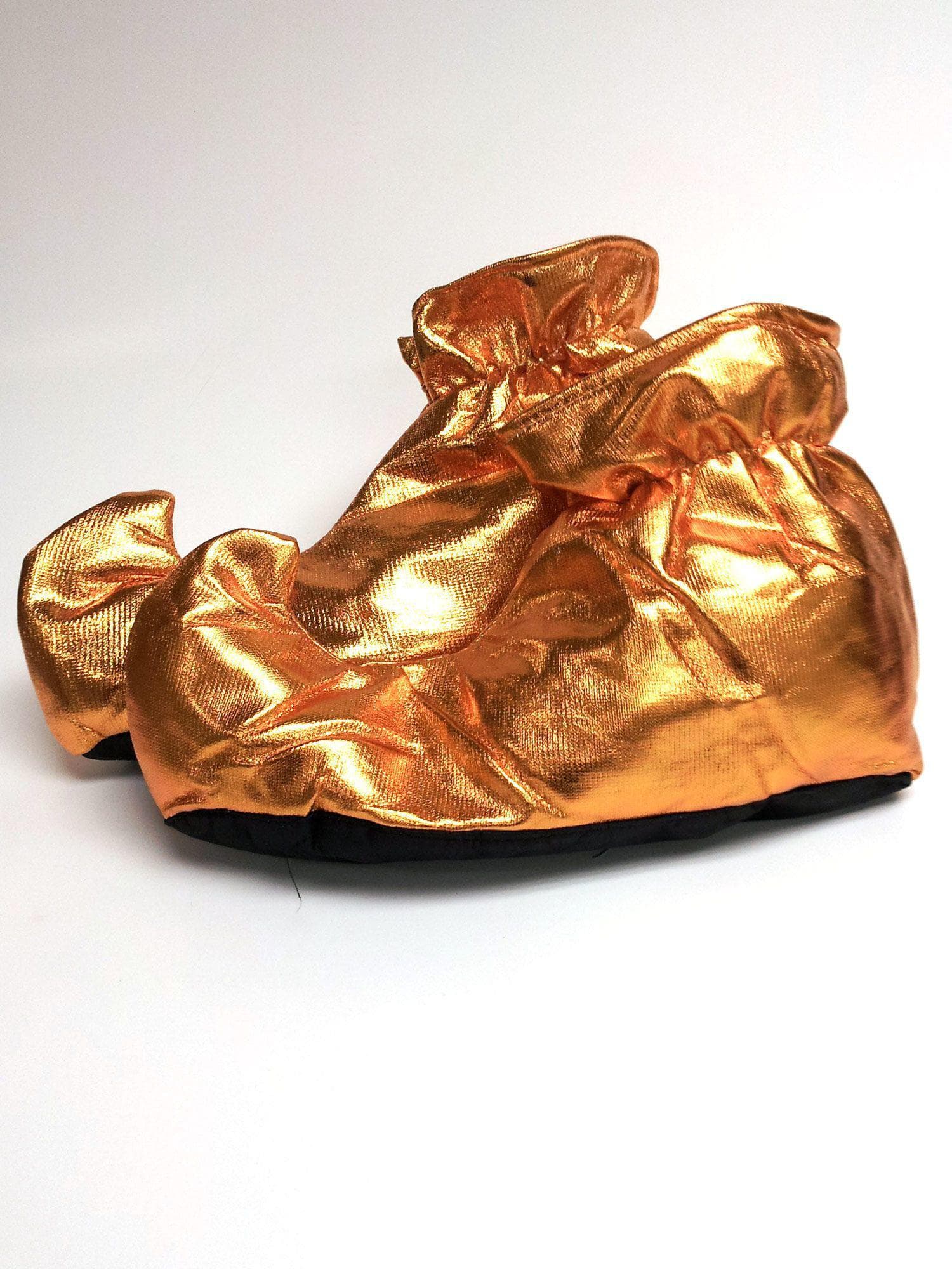 Adult Gold Metallic Genie Shoes - costumes.com