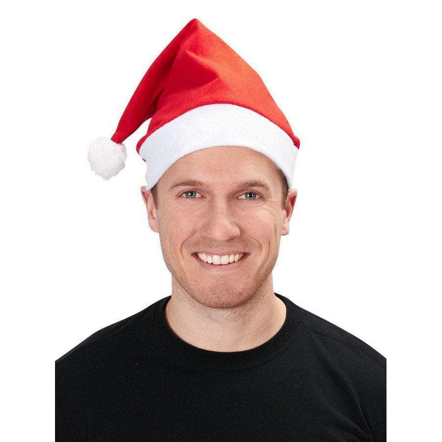 Adult Red Santa Hat - costumes.com