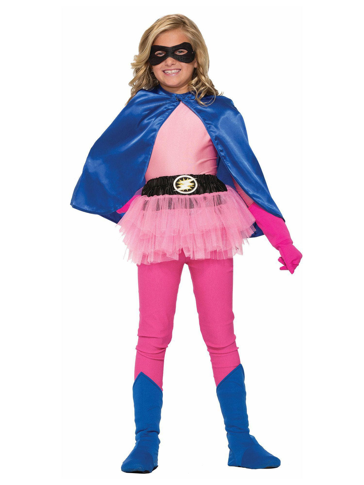 Kids' Blue Satin Cape - costumes.com