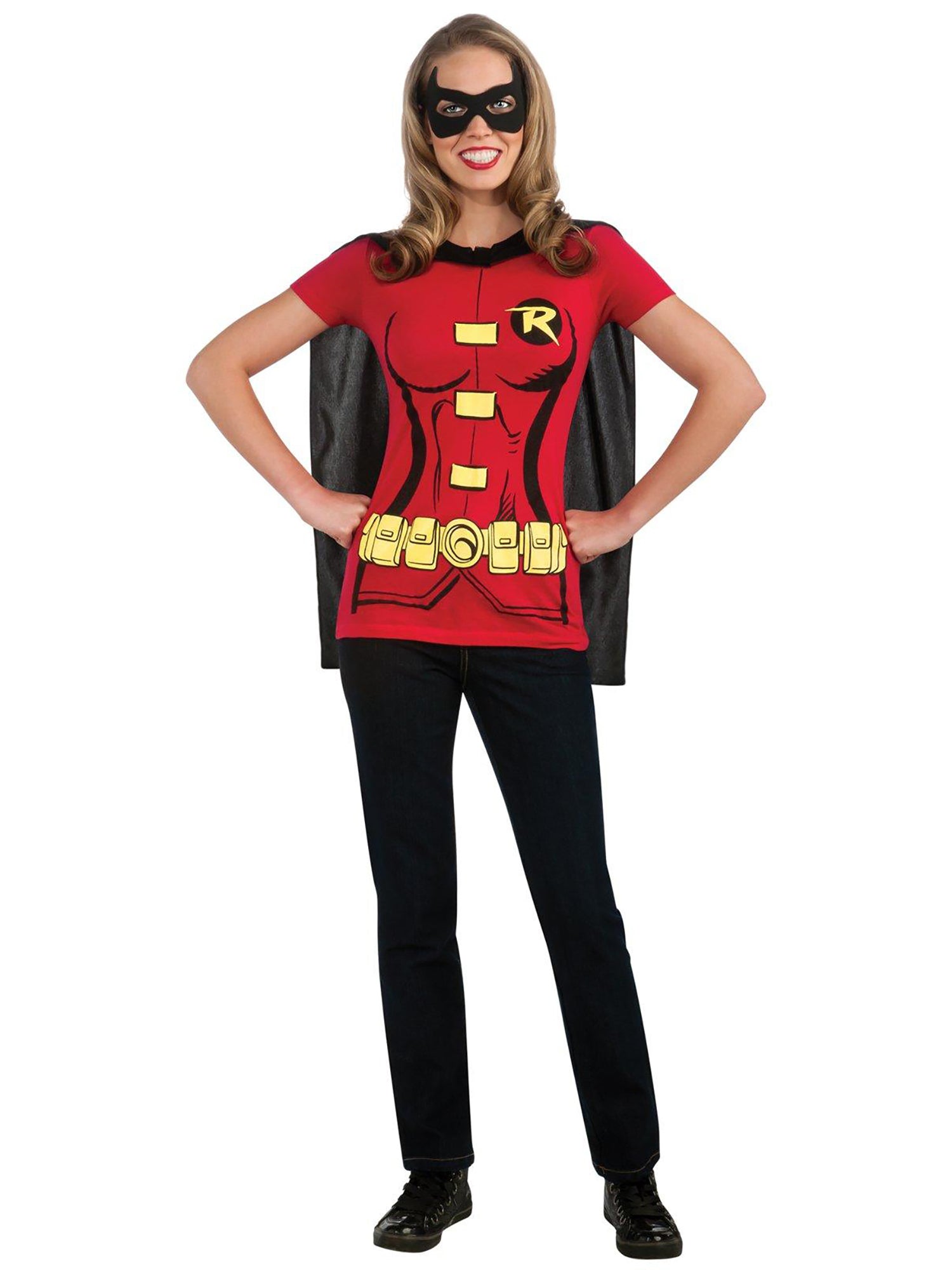 Women's Robin T-Shirt Costume Kit - costumes.com