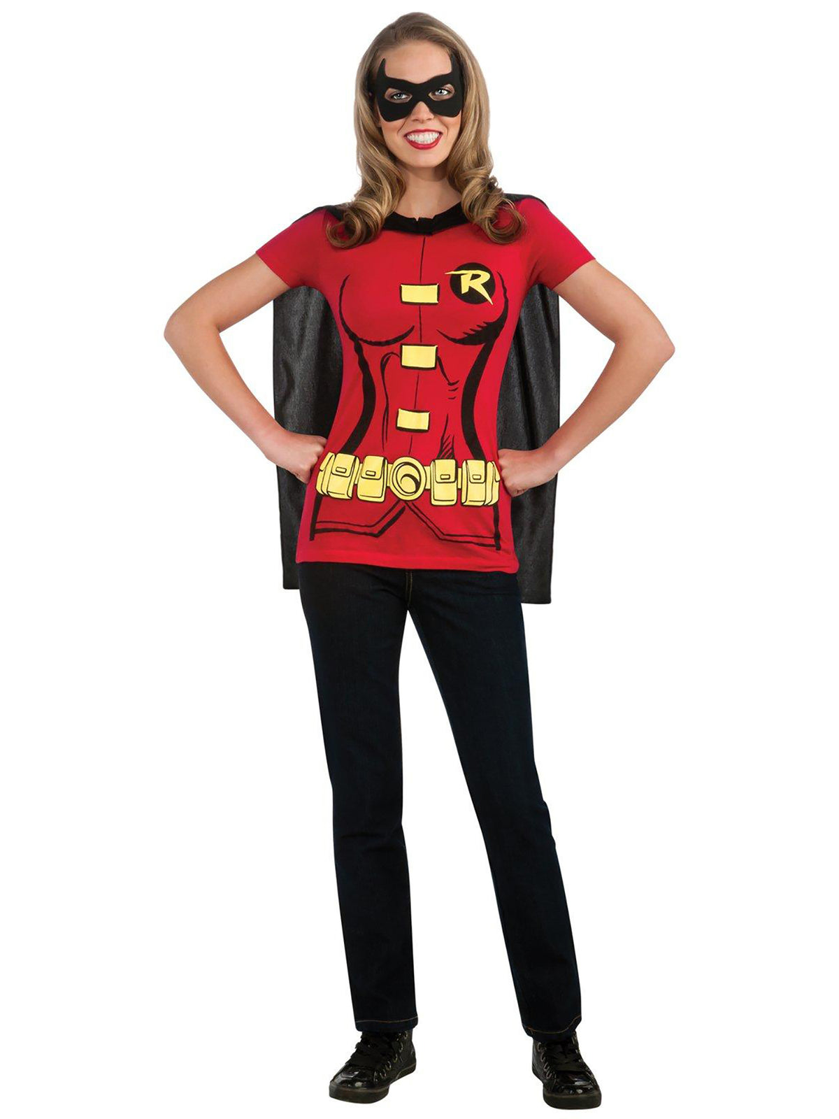 Women's Robin T-Shirt Costume Kit - costumes.com