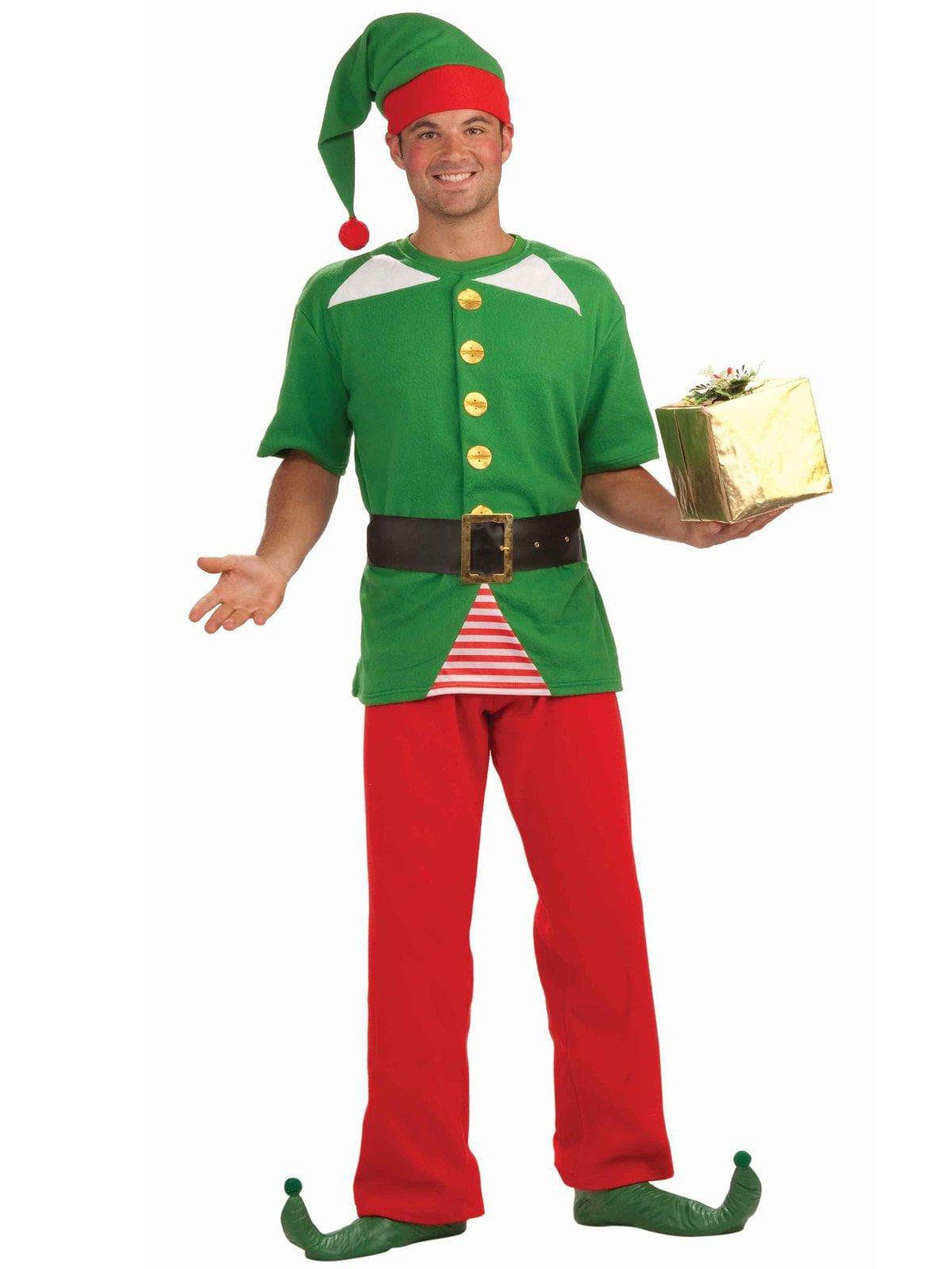 Adult Jolly Elf Costume - costumes.com
