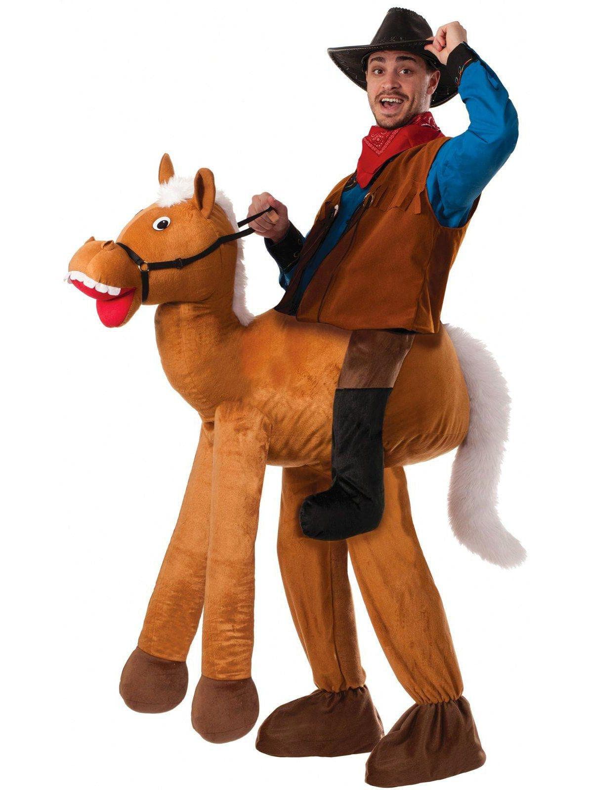 Adult Ride a Horse Pull-On Pants Costume - costumes.com