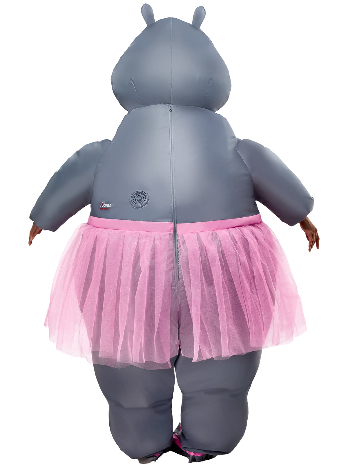 Adult Ballerina Hippo Inflatable Costume - costumes.com