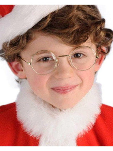 Kids' Round Santa Glasses