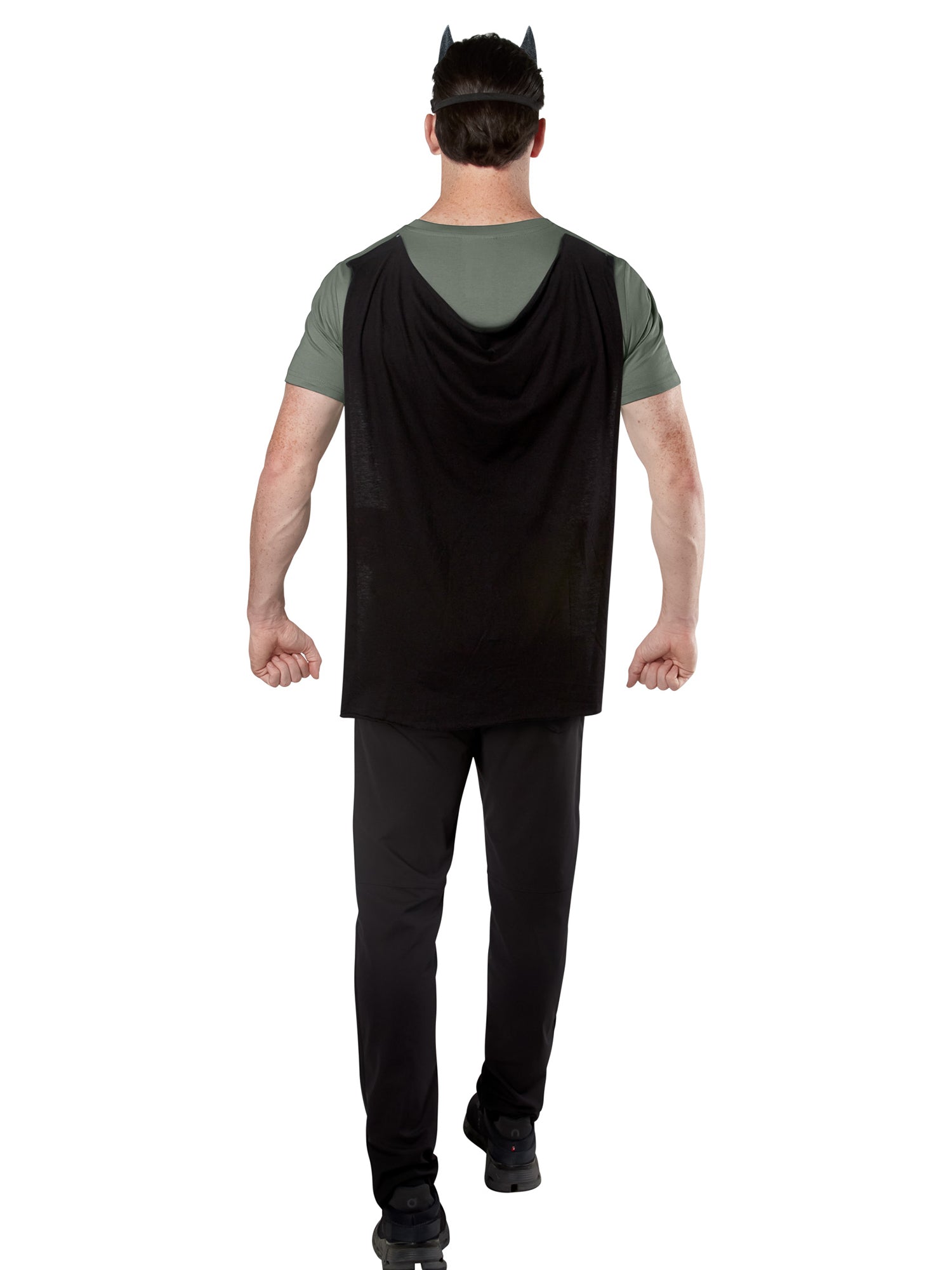 Men's DC Comics Batman T-Shirt, Cape and Mask Set - costumes.com