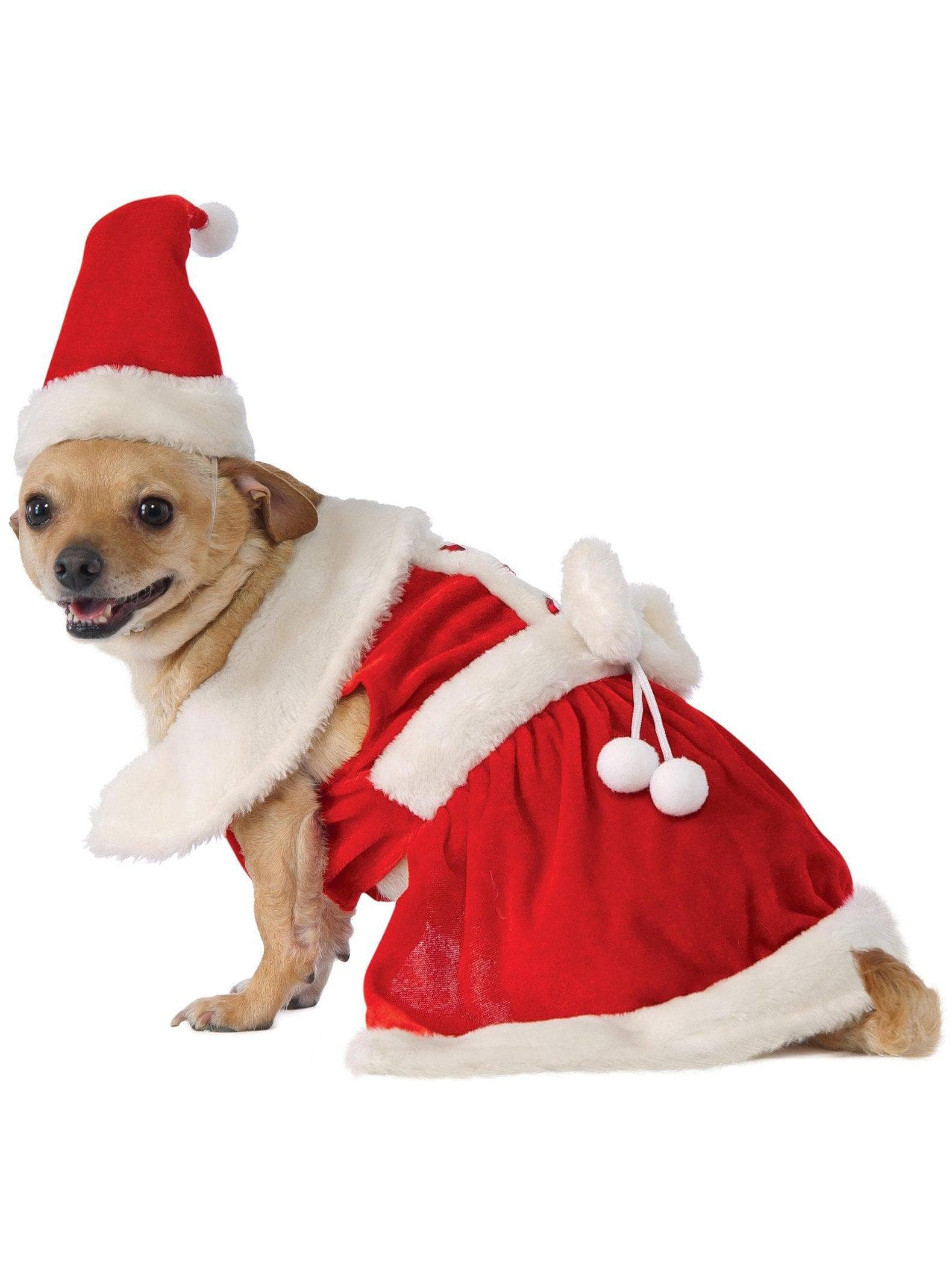 Pet Mrs. Claus Costume - costumes.com