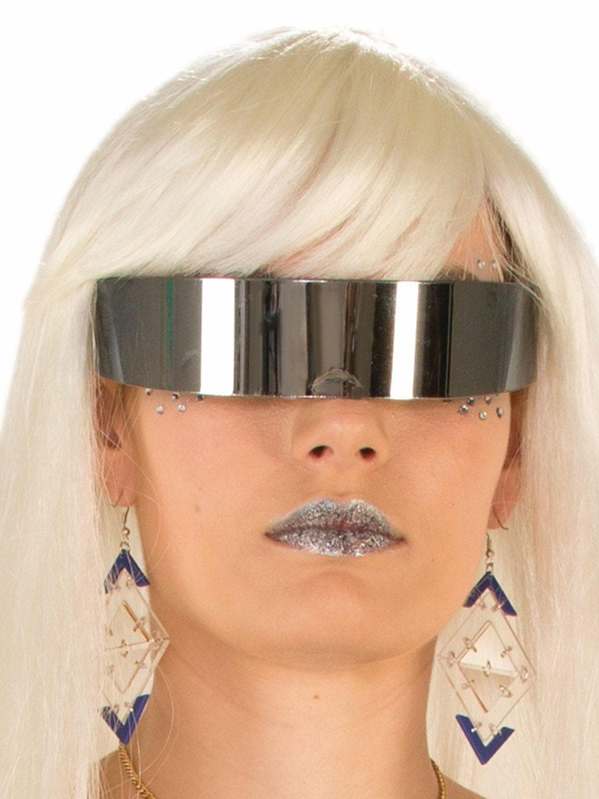 Adult Mirror Wraparound Gaga Glasses - costumes.com