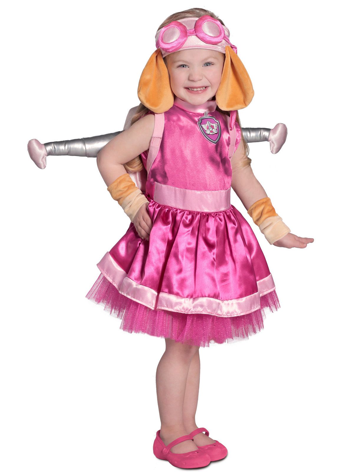 Girls' Paw Patrol Skye Tutu Dress, Headpiece and Backpack - costumes.com