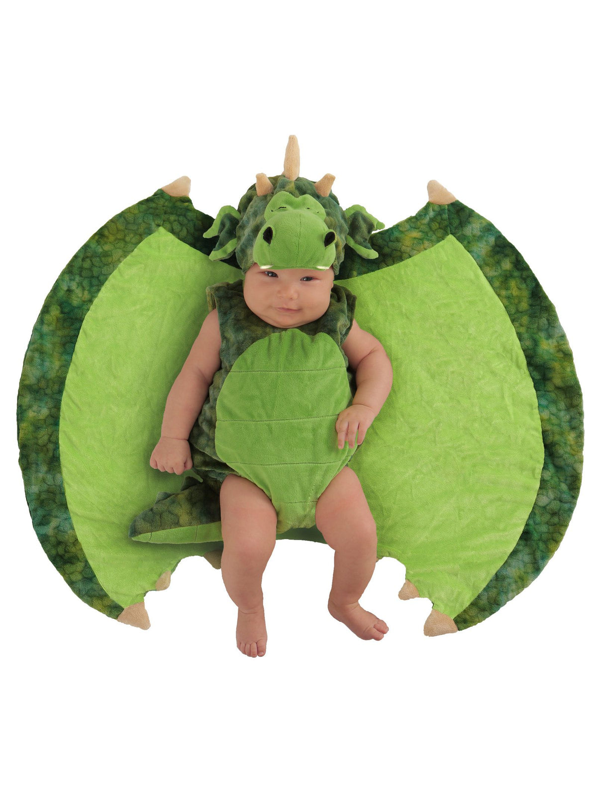 Green Dragon Swaddle Wings Costume for Babies - costumes.com