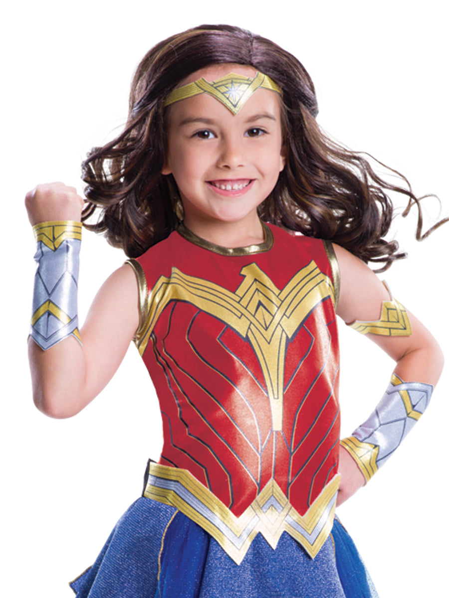 Girls' Justice League Wonder Woman Costume - Deluxe - costumes.com