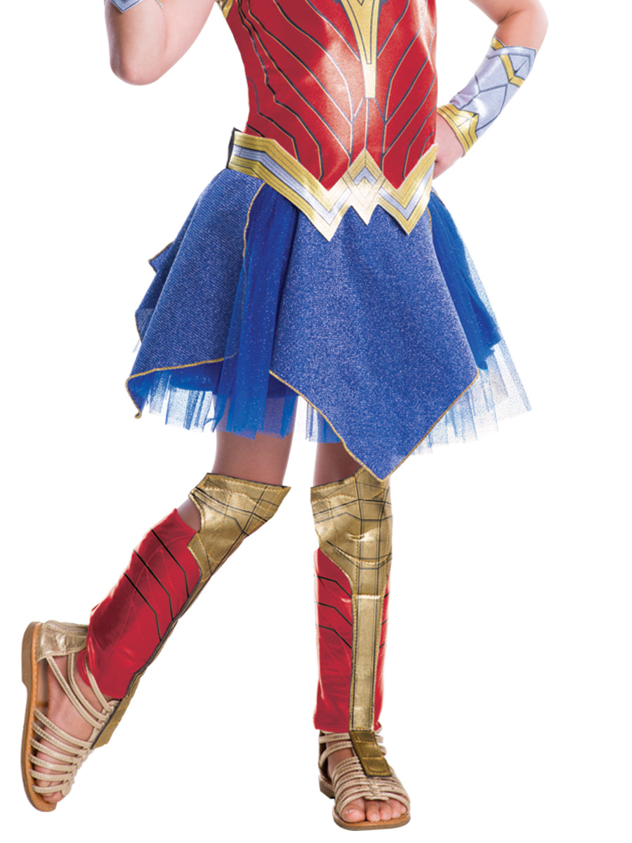 Girls' Justice League Wonder Woman Costume - Deluxe - costumes.com