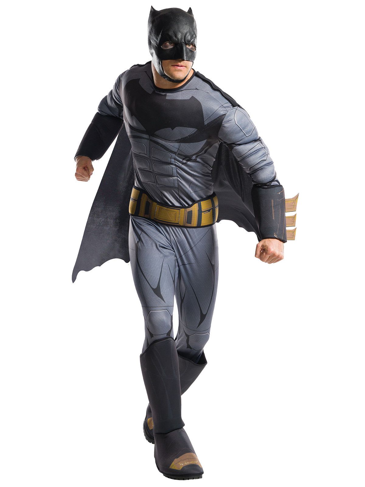 Men's Justice League Batman Muscle Chest Costume - Deluxe - costumes.com