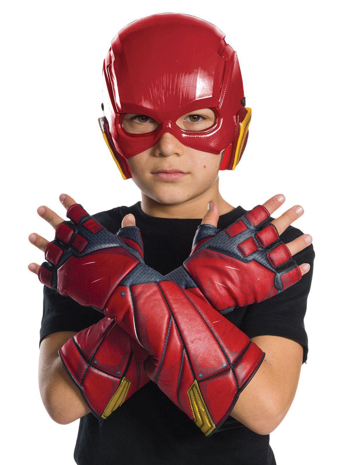Kids' Justice League Flash Gloves - costumes.com