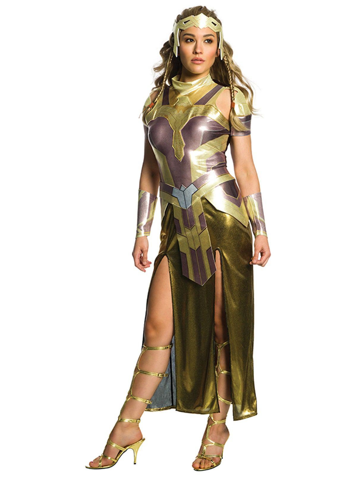 Women's Wonder Woman Hippolyta Costume - Deluxe - costumes.com