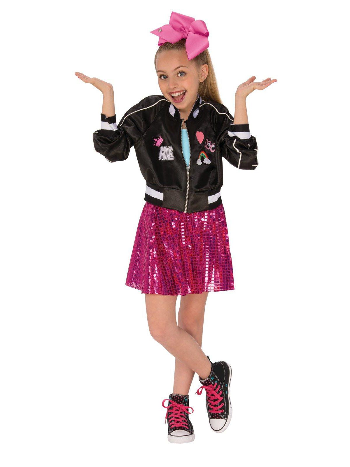 Girls' JoJo Siwa Bomber Jacket Costume - costumes.com