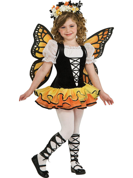 Girls' Monarch Butterfly Fairy Costume