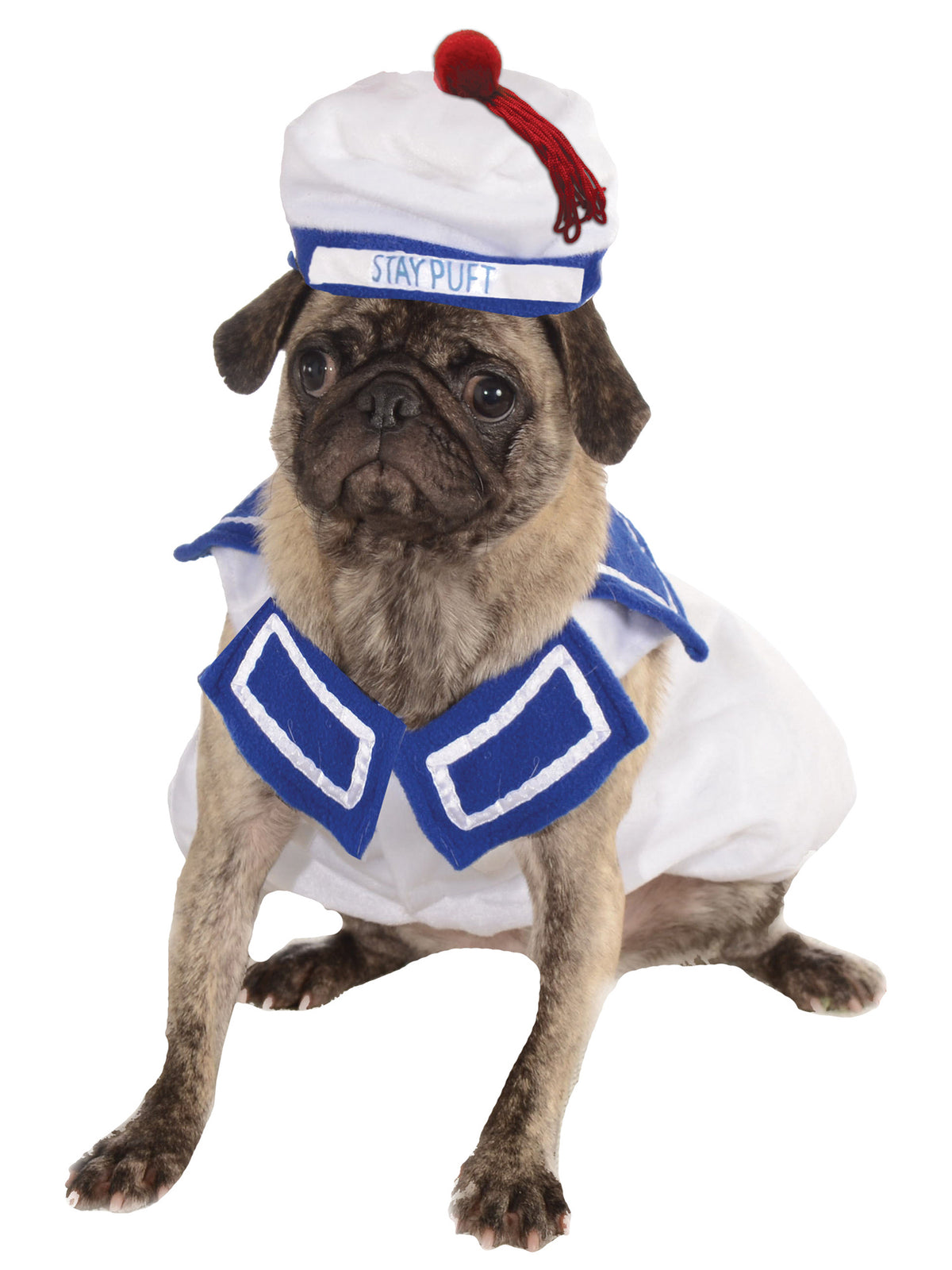 Ghostbusters Stay-Puft Marshmallow Man Pet Costume - costumes.com