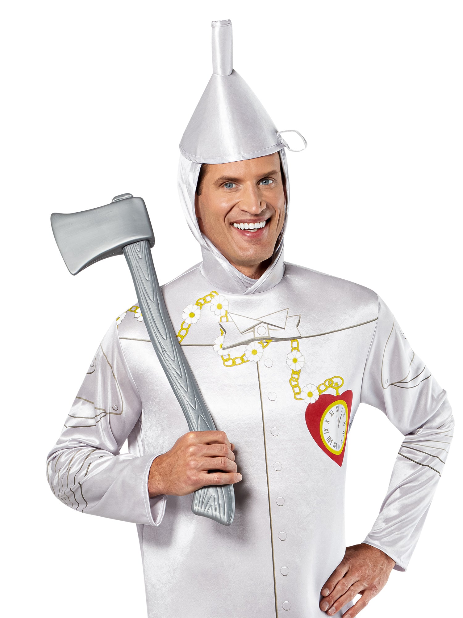 Men's Big and Tall Wizard of Oz Tin Man Costume - costumes.com