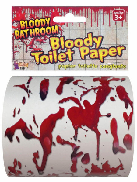 Bloody Bathroom Toilet Paper