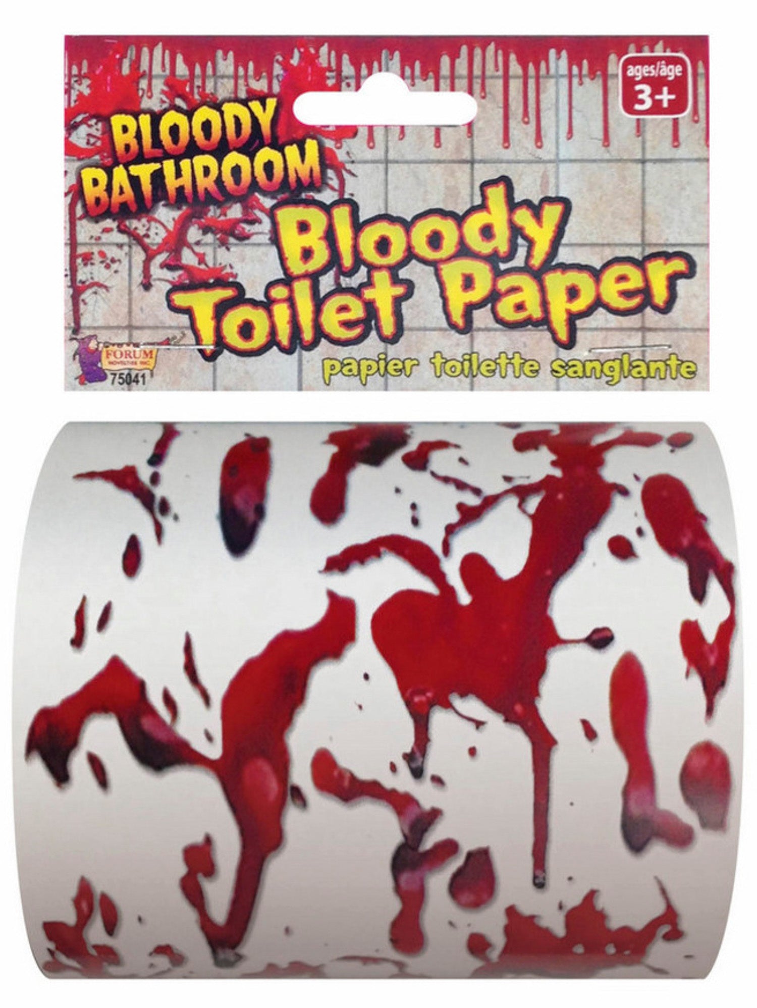 Bloody Mess Bathroom Toilet Paper - costumes.com