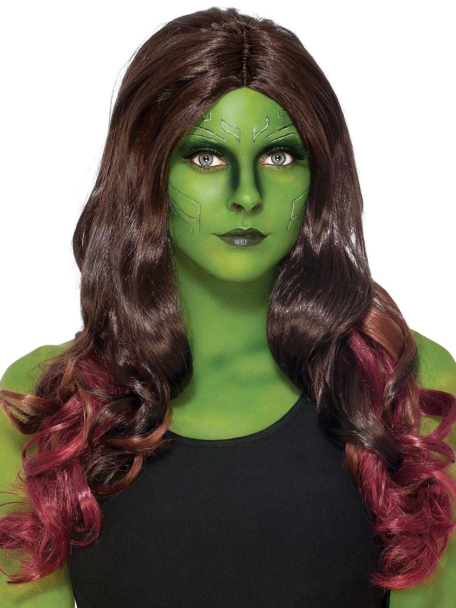Women's Guardians Of The Galaxy Gamora Wig - costumes.com