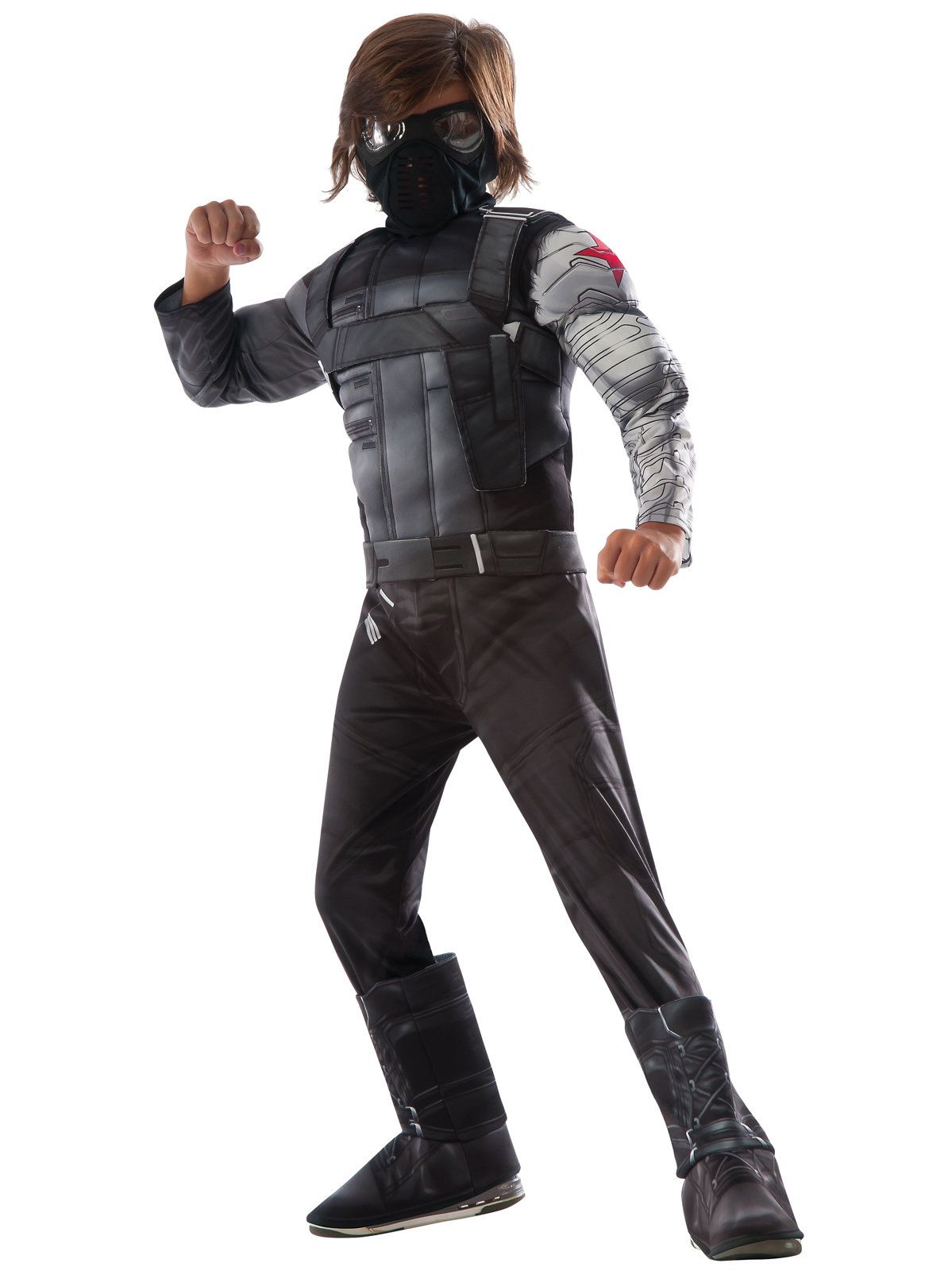 Boys' Marvel Winter Soldier Muscle Chest Costume - Deluxe - costumes.com