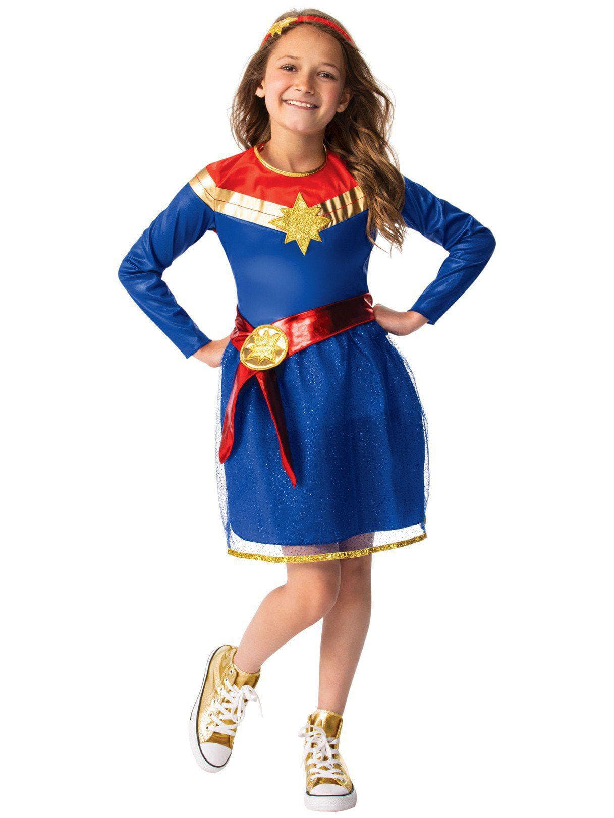 Kids Captain Marvel Tutu Dress