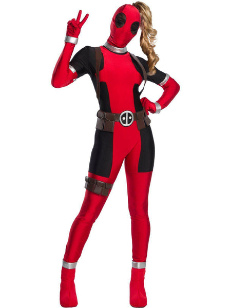 Adult Lady Deadpool Costume