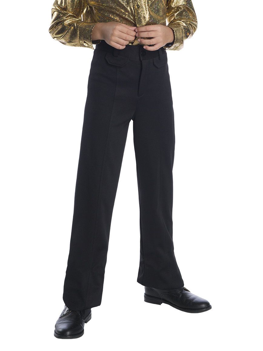 Kid's Black Disco Pants Costume - costumes.com