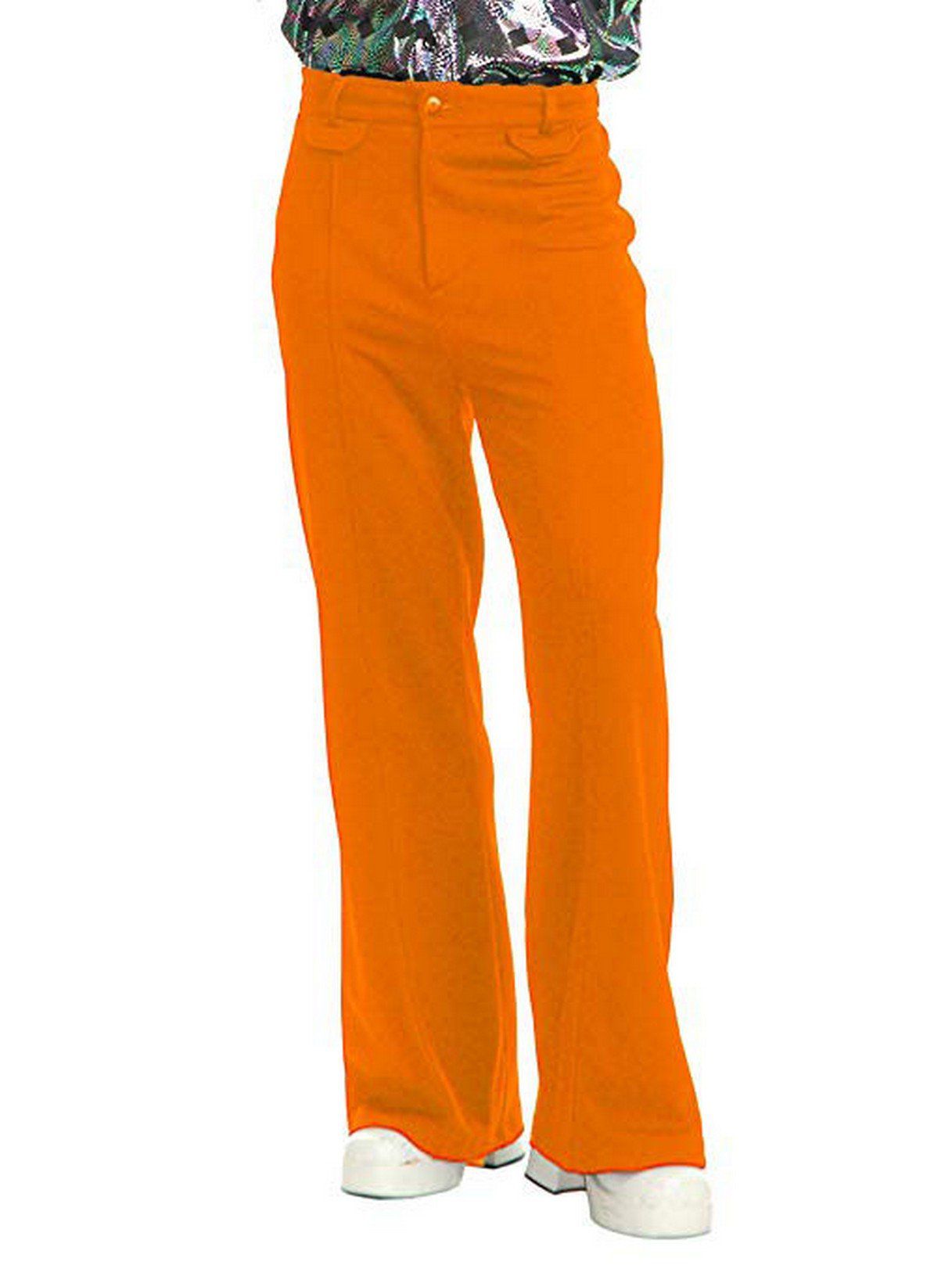 Adult Orange Disco Pants - costumes.com