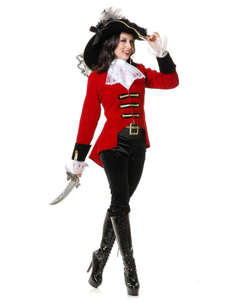 Adult Page Boy Pirate Lady Costume