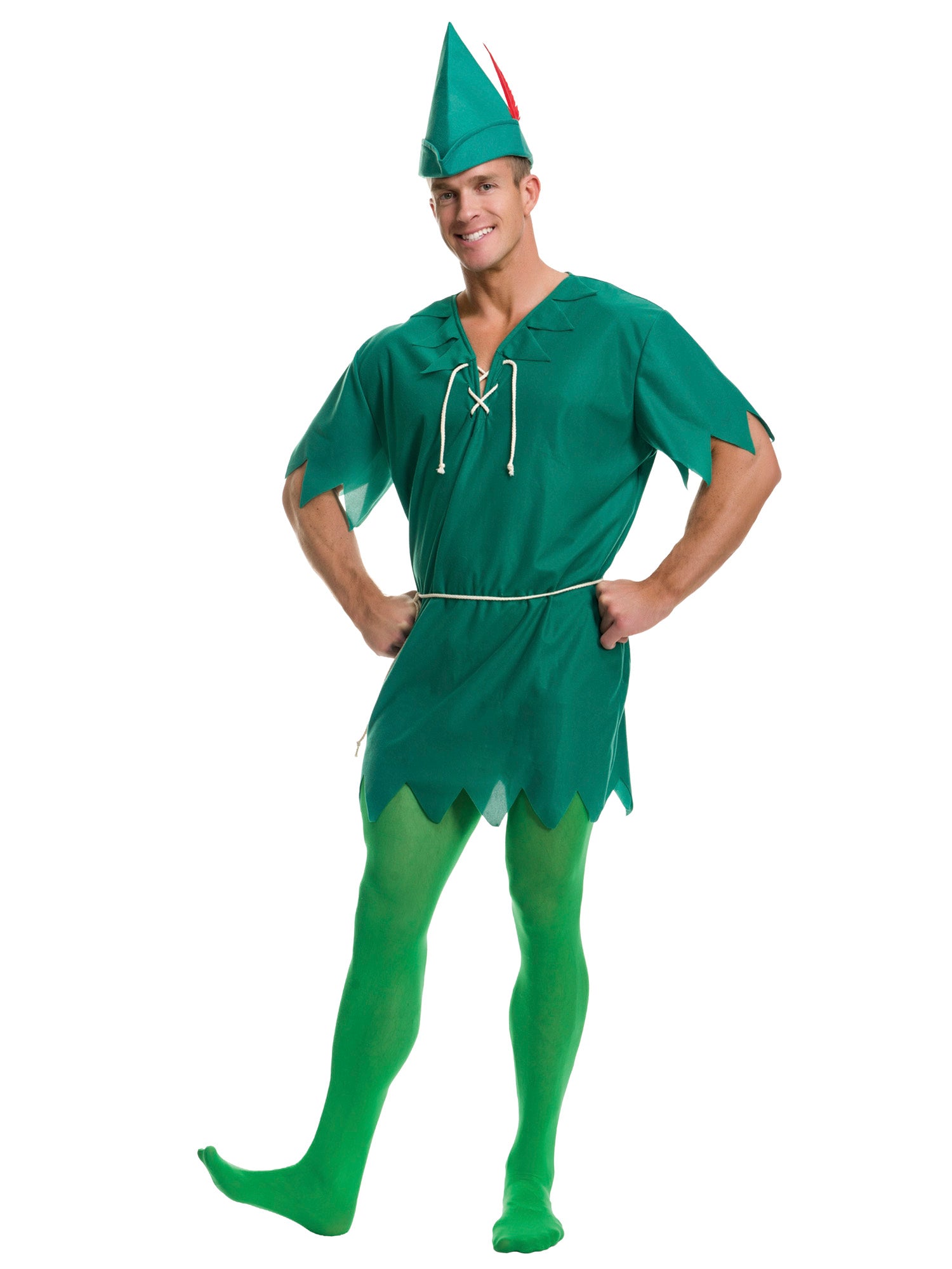 Men's Green Lost Boy Costume - costumes.com