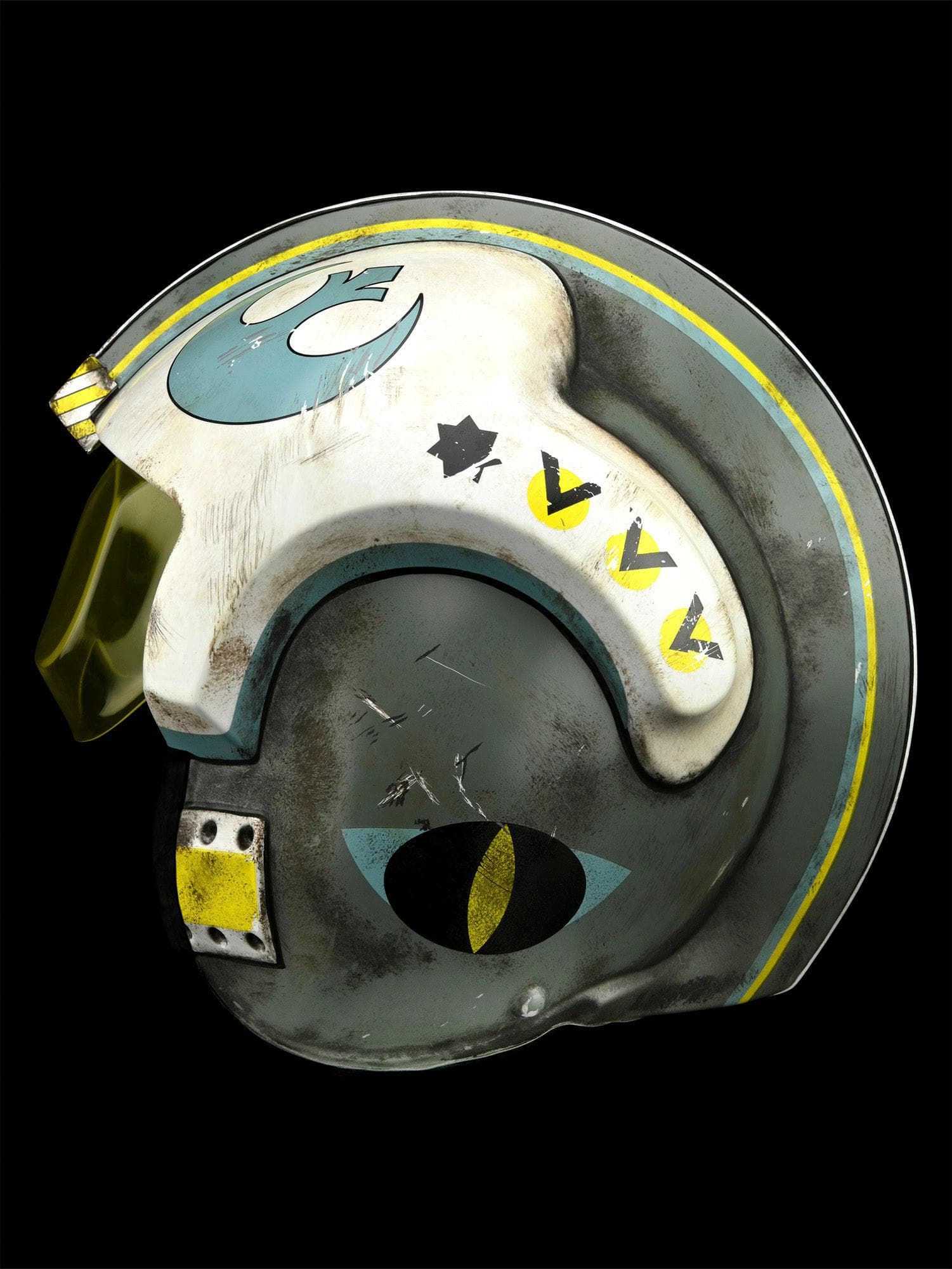 Denuo Novo Star Wars Blue Leader General Merrick X-wing Helmet Accessory - costumes.com