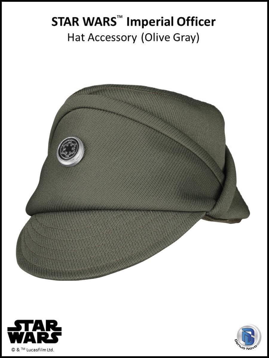 Denuo Novo Star Wars Imperial Officer Hat Accessory (Olive/Gray) - costumes.com