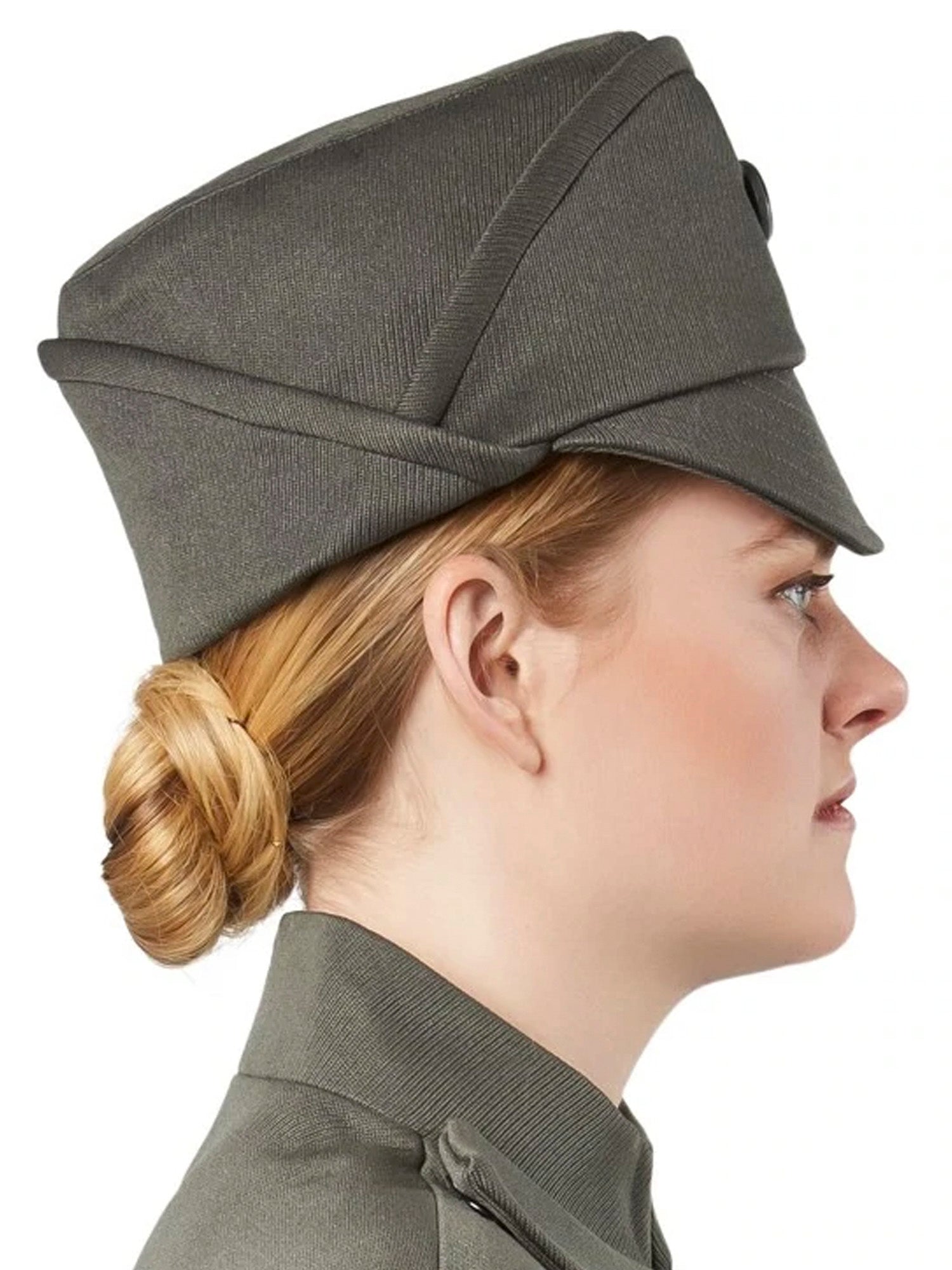Denuo Novo Star Wars Imperial Officer Hat Accessory (Olive/Gray) - costumes.com