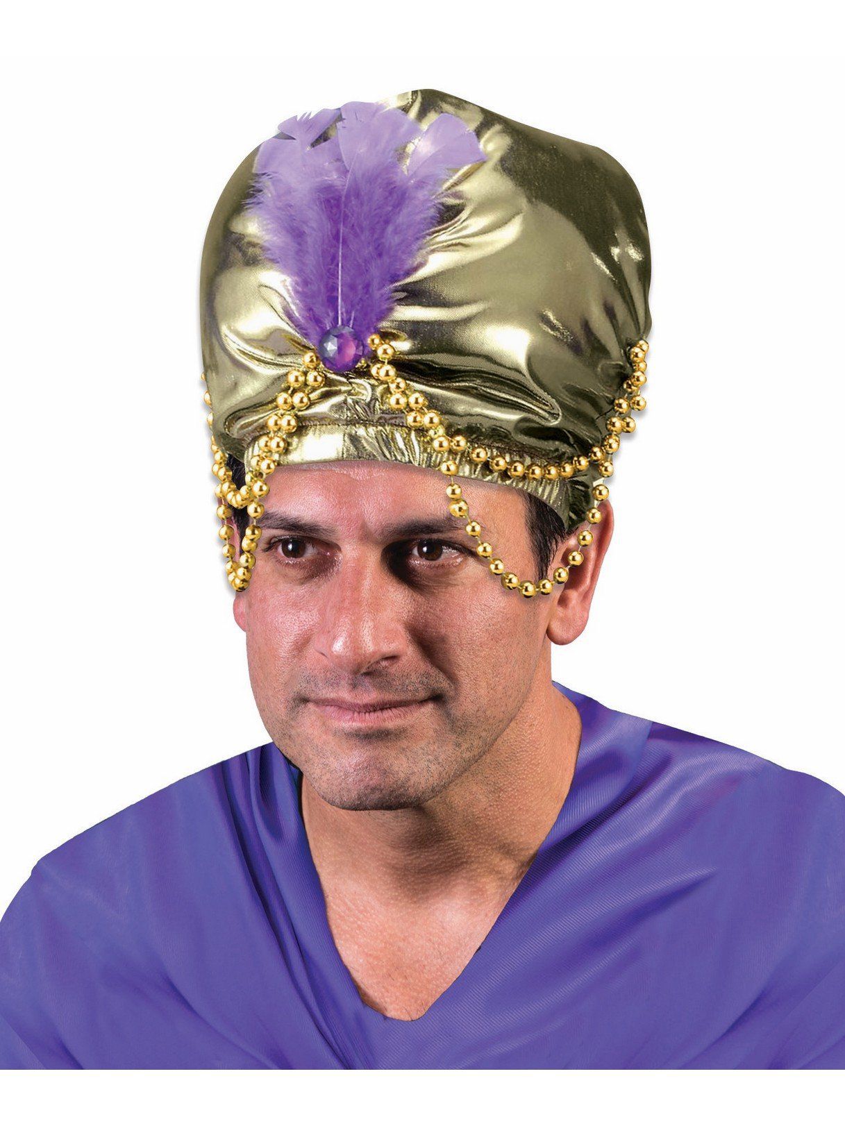 Arabian Sultan Turban Headpiece - costumes.com