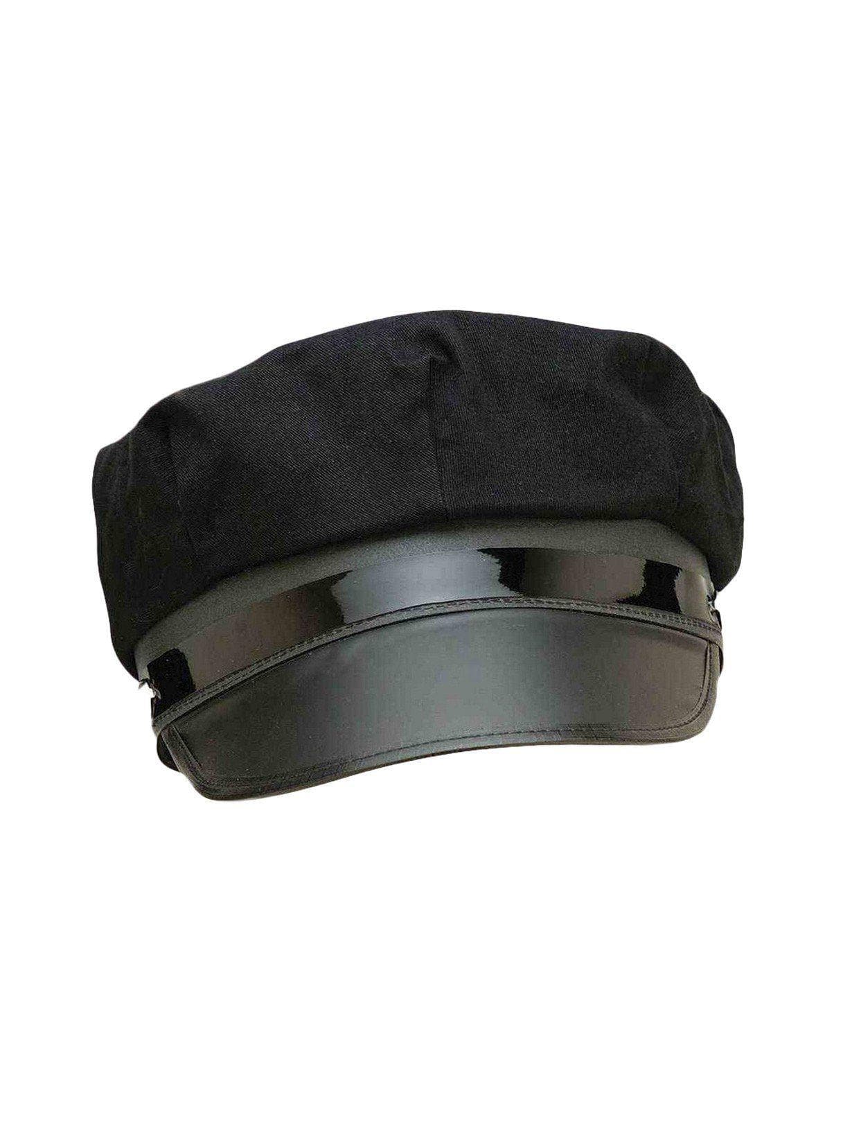 Adult Black Chauffeur Hat - costumes.com