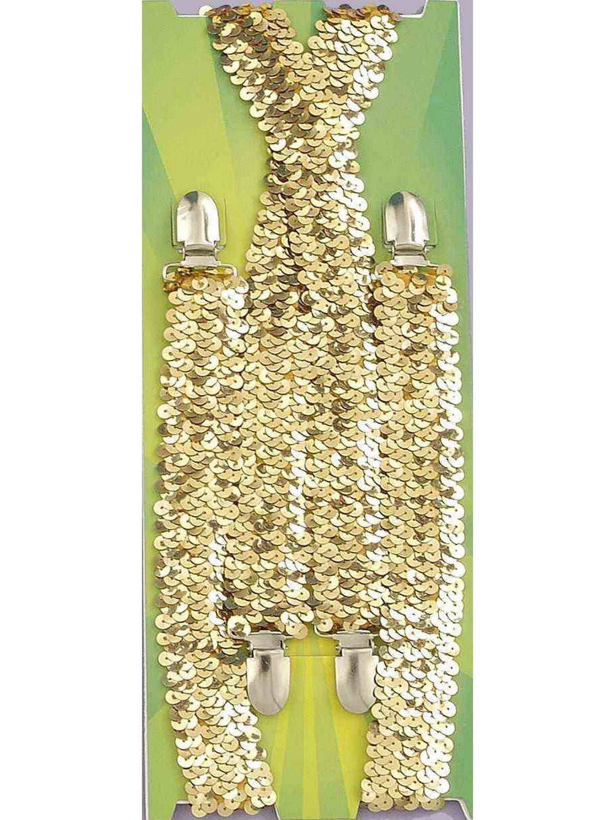 Men's Gold Suspenders - costumes.com