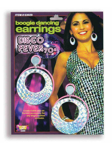 70s Disco Boogie Dancing Earrings