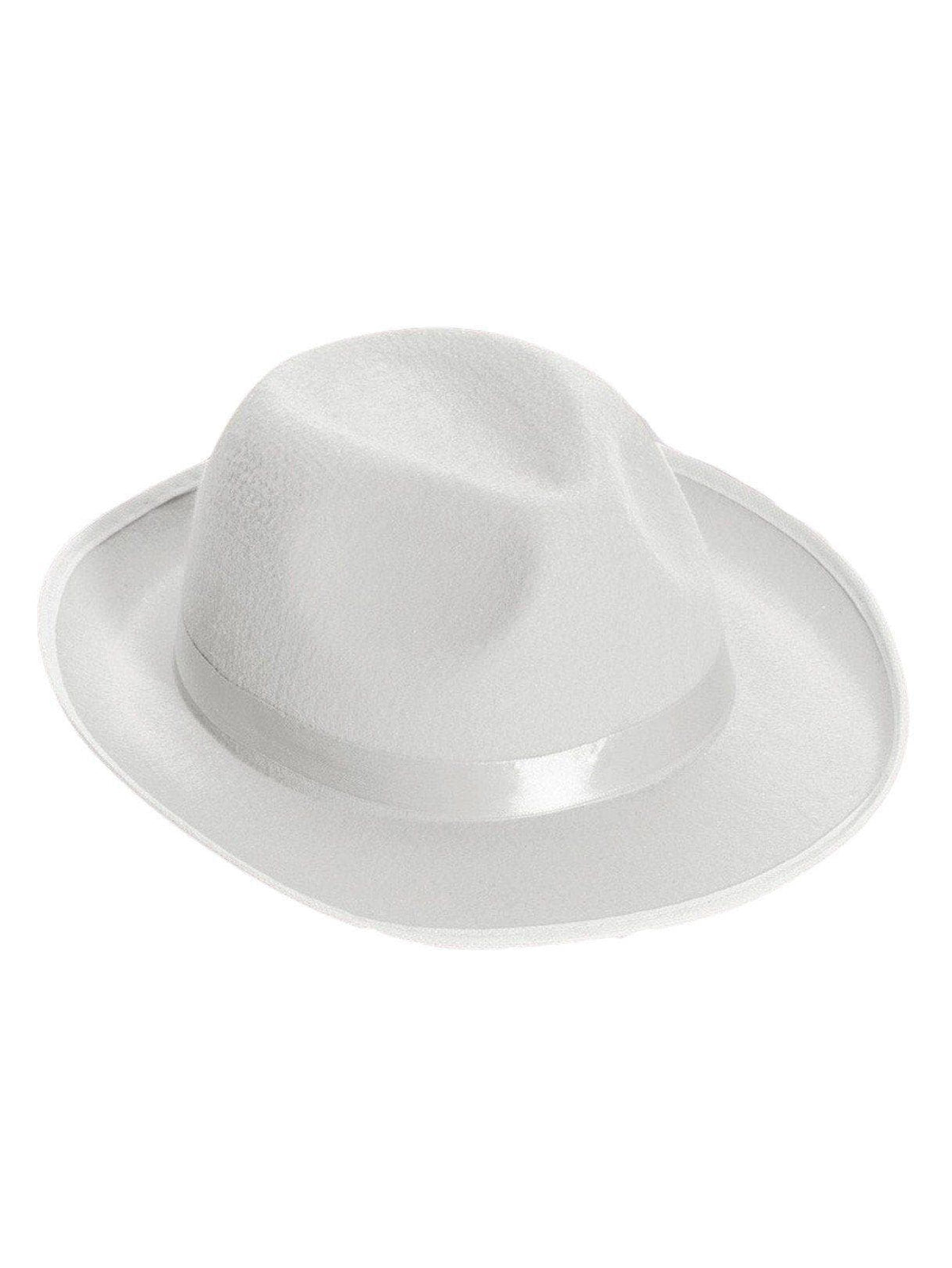 Adult White Fedora - costumes.com